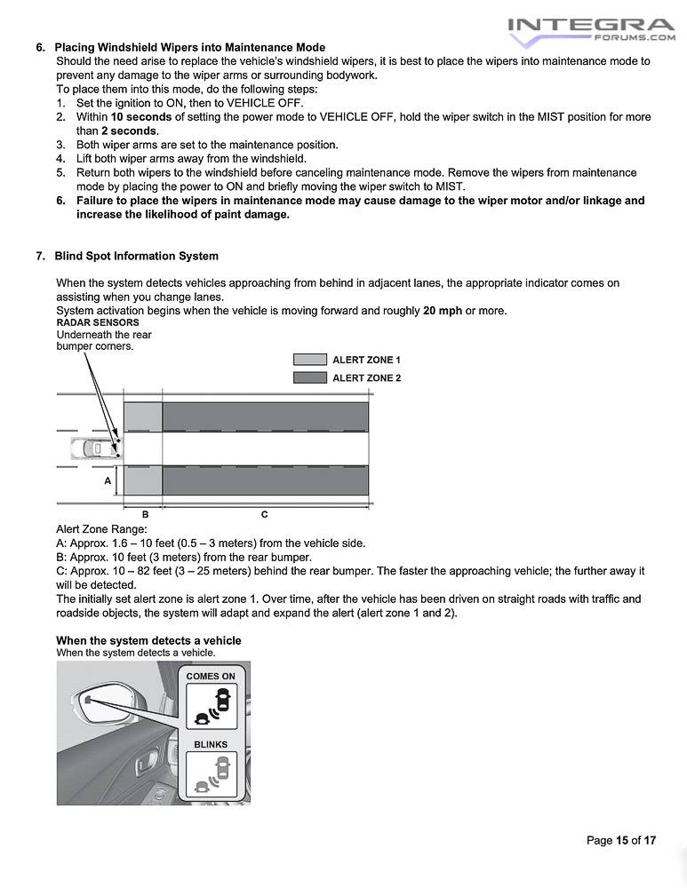 Acura Integra 2023 Integra Total Quality Inspection (TQI) & New Model Service Bulletin 2023-acura-integra-service-bulletin-total-quality-inspection-check-12