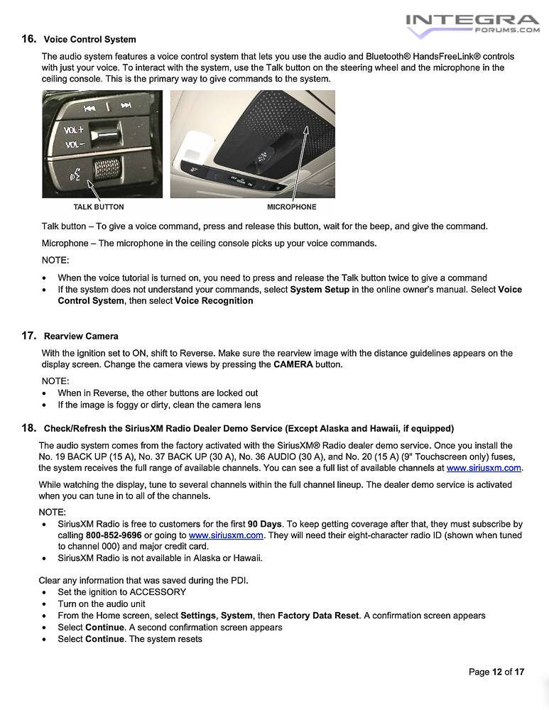 Acura Integra 2023 Integra Total Quality Inspection (TQI) & New Model Service Bulletin 2023-acura-integra-service-bulletin-total-quality-inspection-check-9