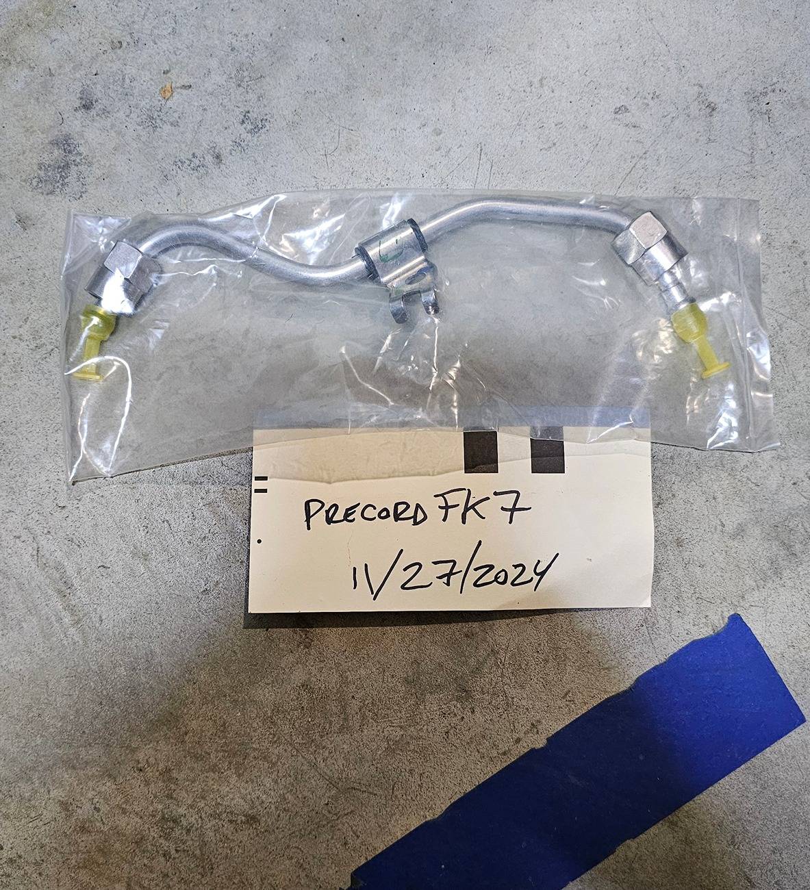 Acura Integra K20C High Pressure Fuel Line - Professional Drilled $220 20241127_214907