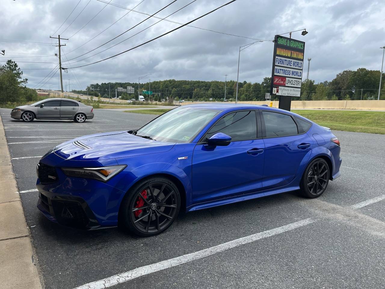 Acura Integra Apex Blue ITS in Charlotte 748014990