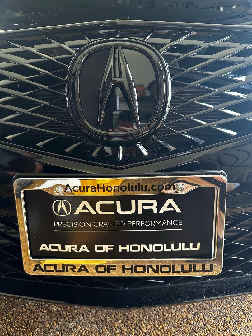 Acura Integra Front Black A Emblem installation without removing bumper Black