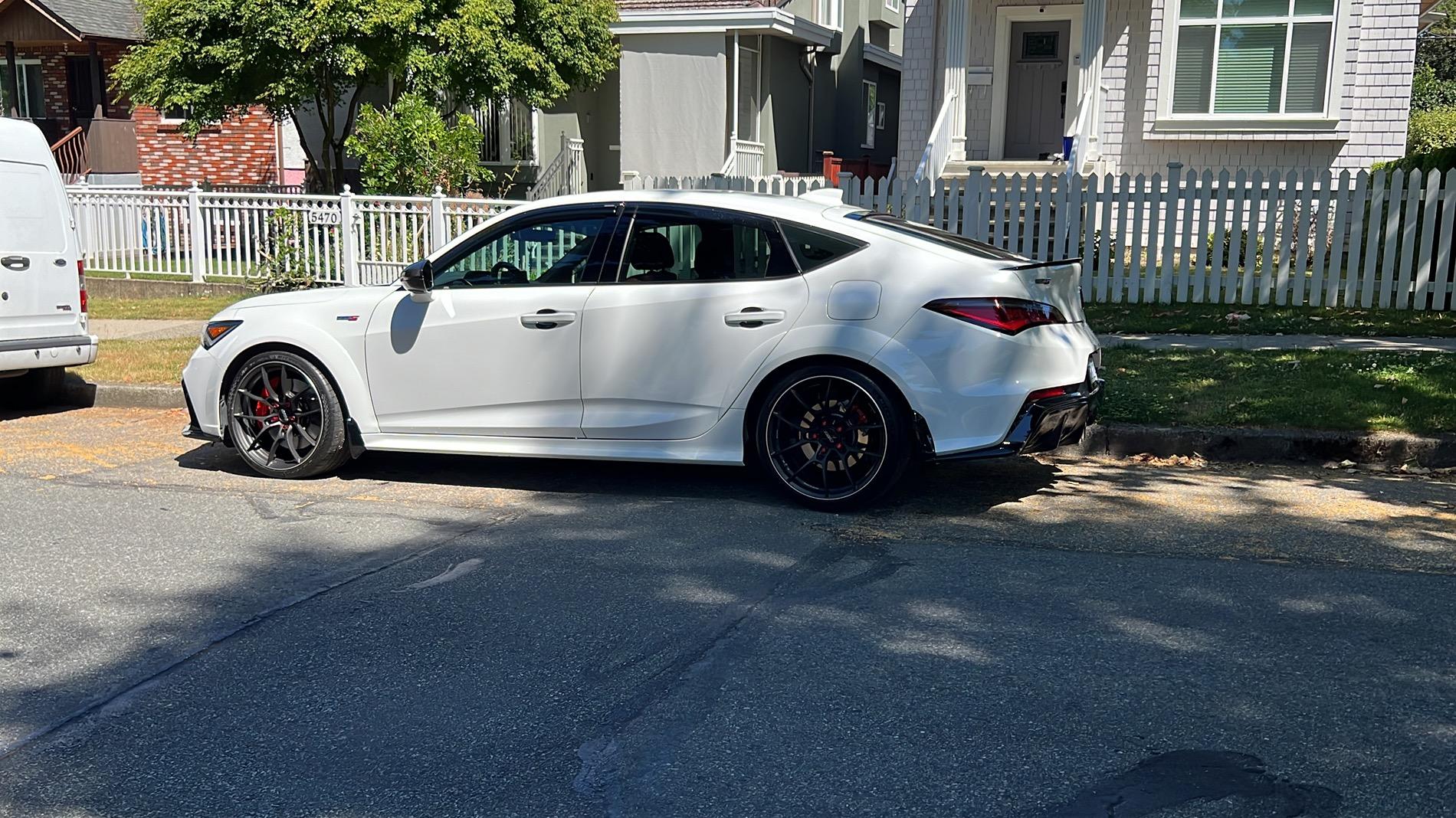 Acura Integra Volks G025 19x9.5 et+44 Matte Gunblack with Rim Edge C430971D-6D13-4309-AA83-D4747B96ED12