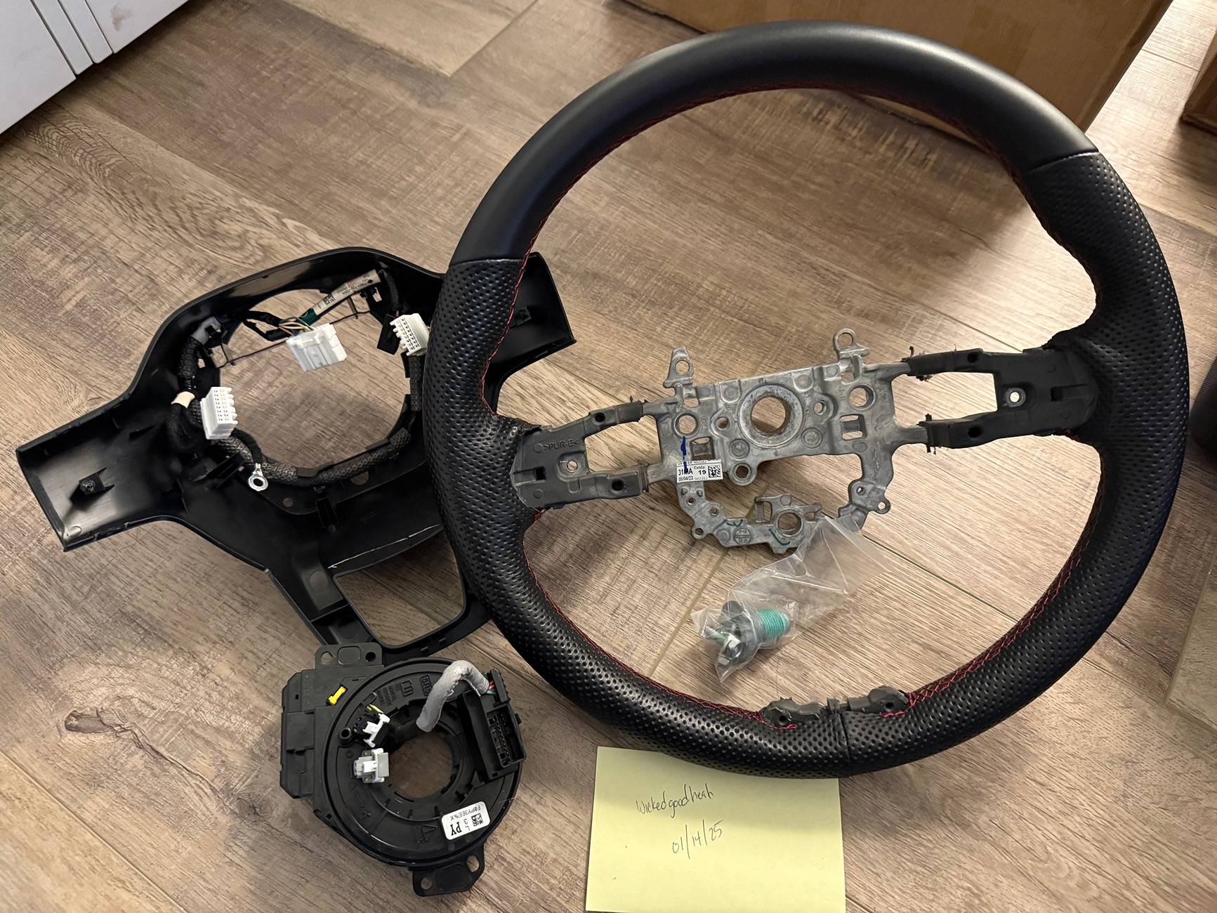 Acura Integra 2024 Acura ITS OEM Steering Wheel IMG_0422