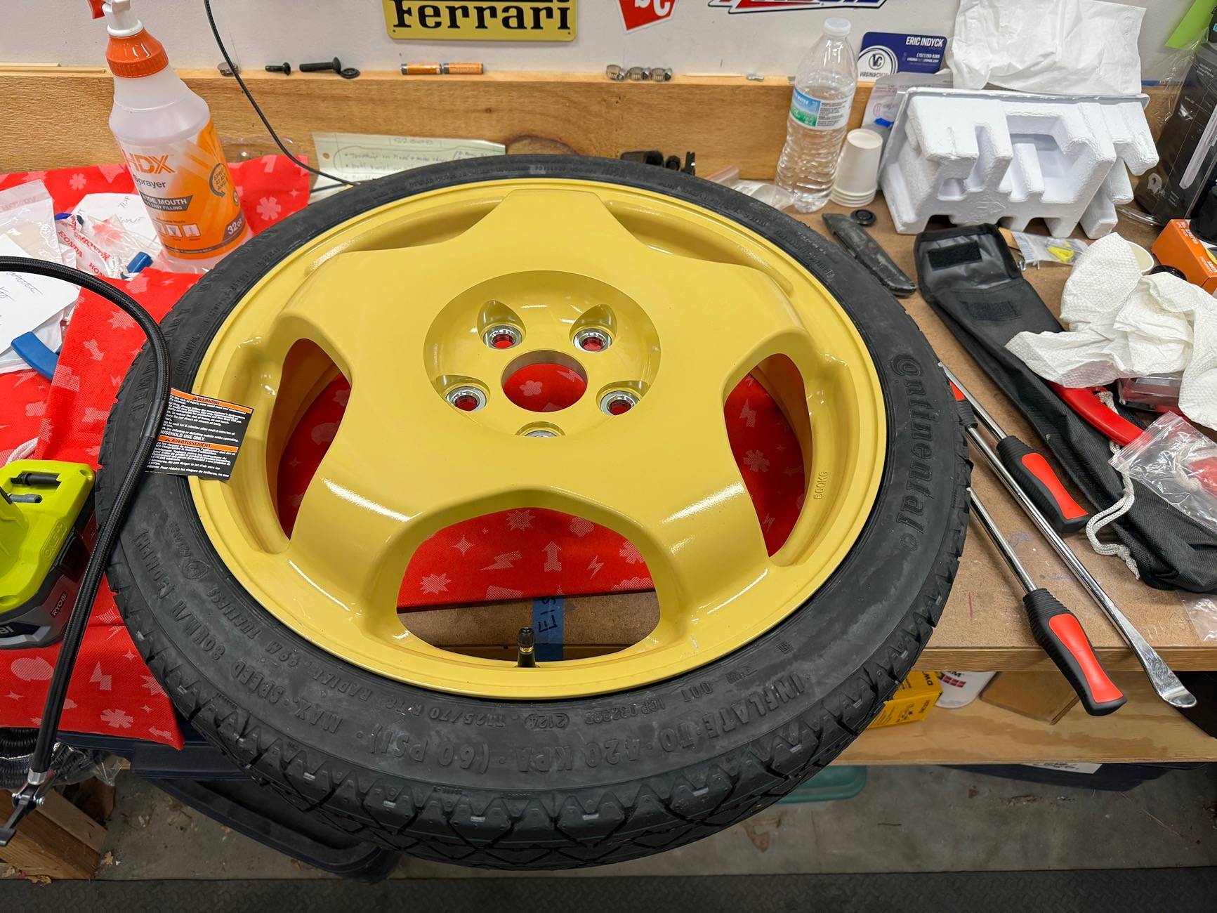 Acura Integra A Spare Tire That Fits Under the Load Floor IMG_0506