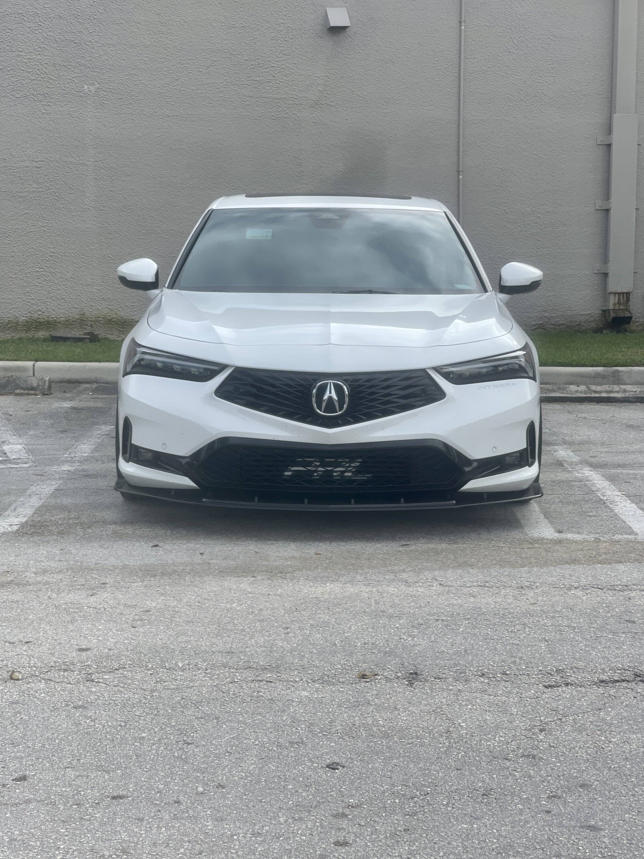 Acura Integra Black After Market Intercooler IMG_1151