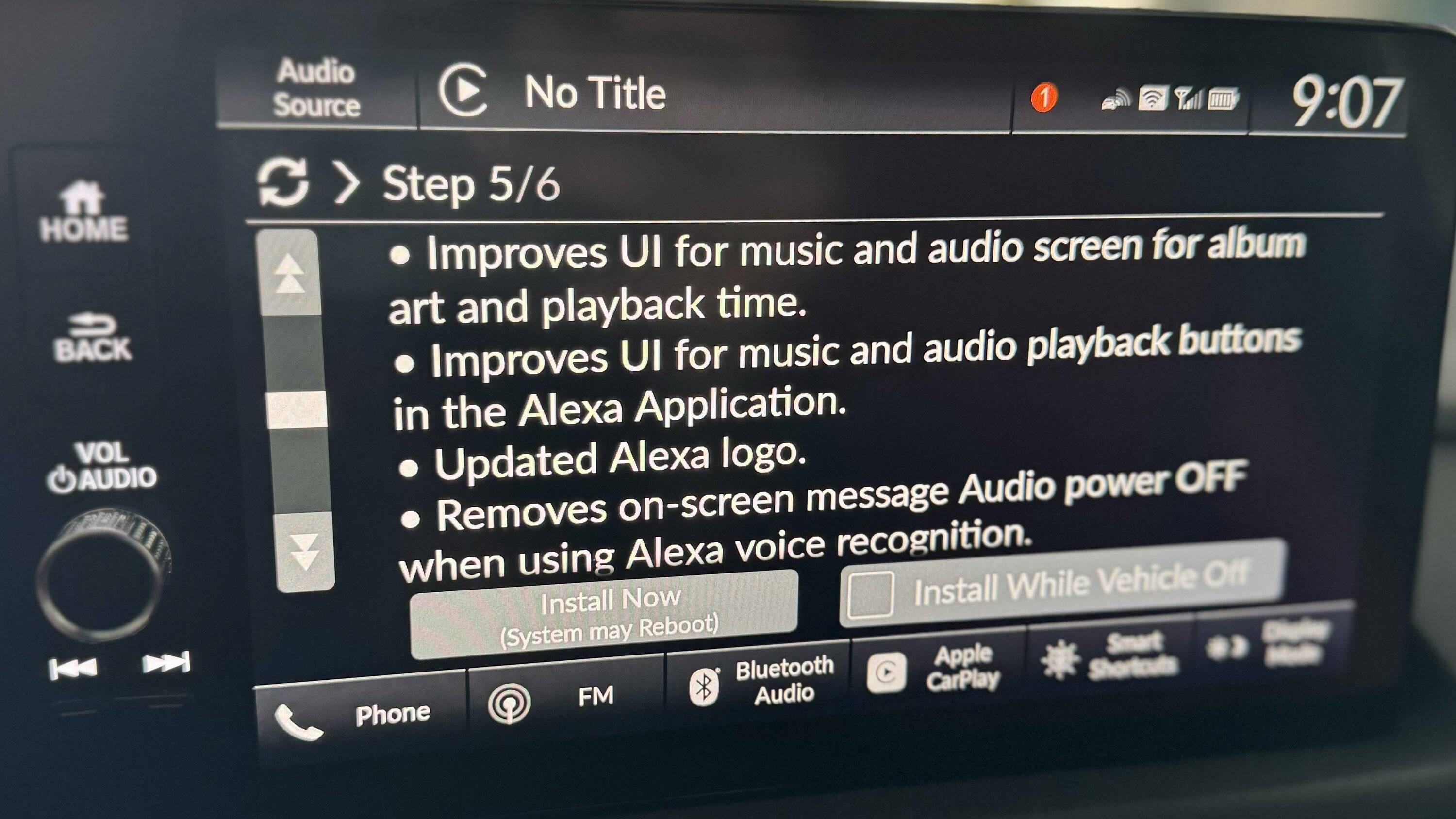 Acura Integra Infotainment OTA Update IMG_1292