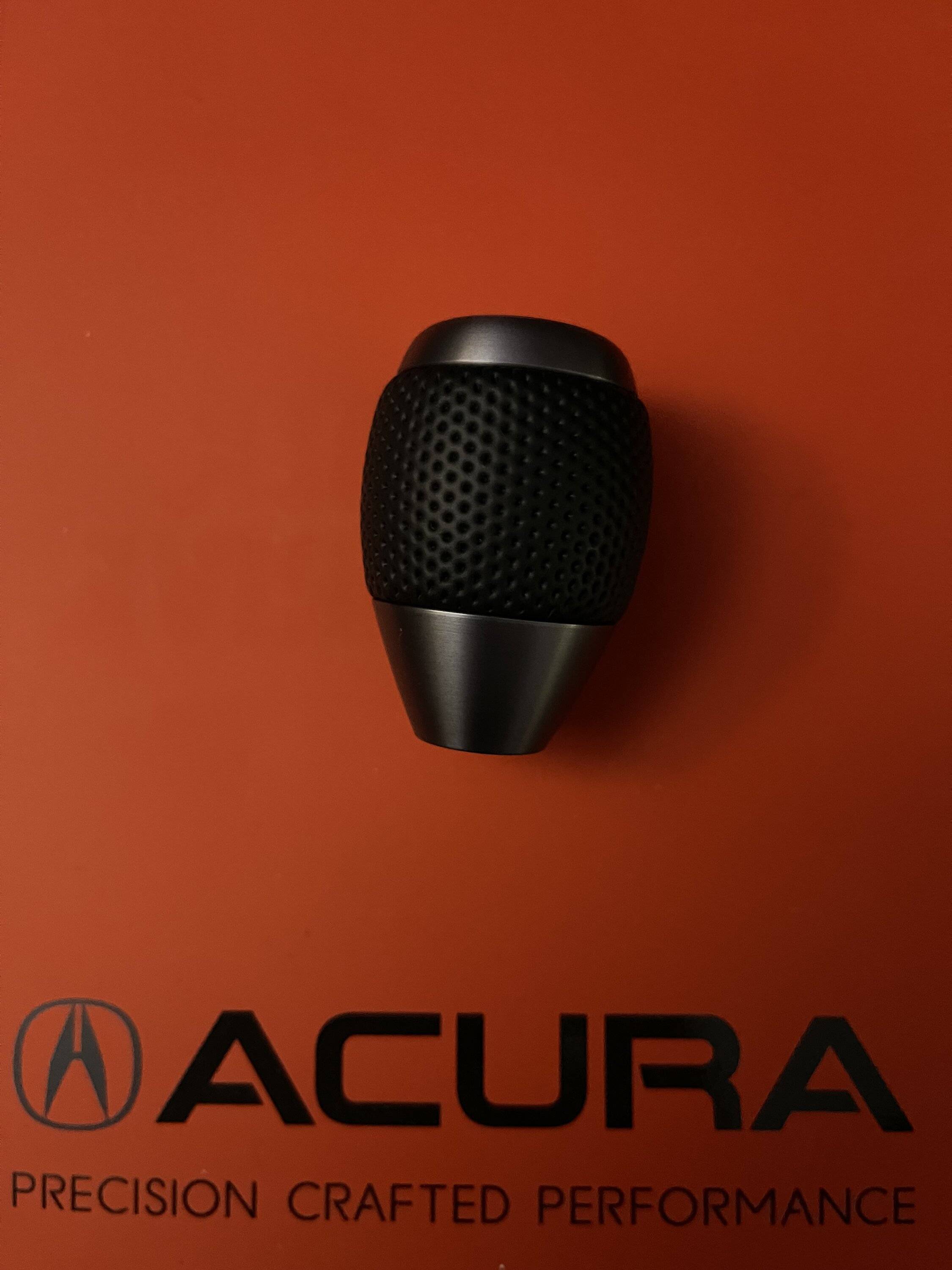 Acura Integra SOLD- OEM Integra Type S Shift Knob Red Stitching IMG_1738