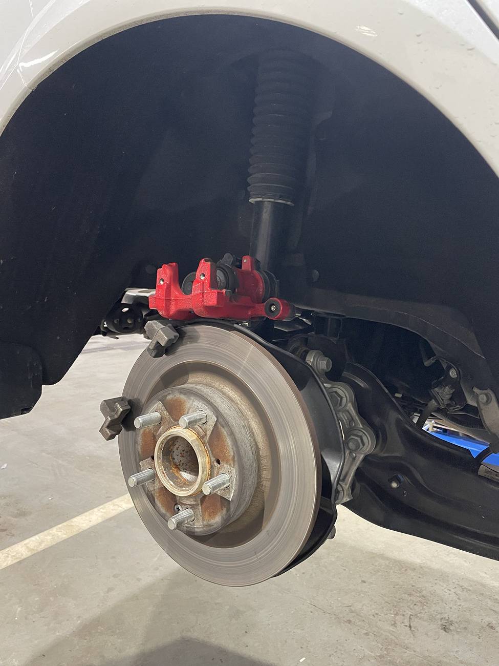 Acura Integra ITS DE5 Warped Rear Brakes 10K Miles IMG_2090