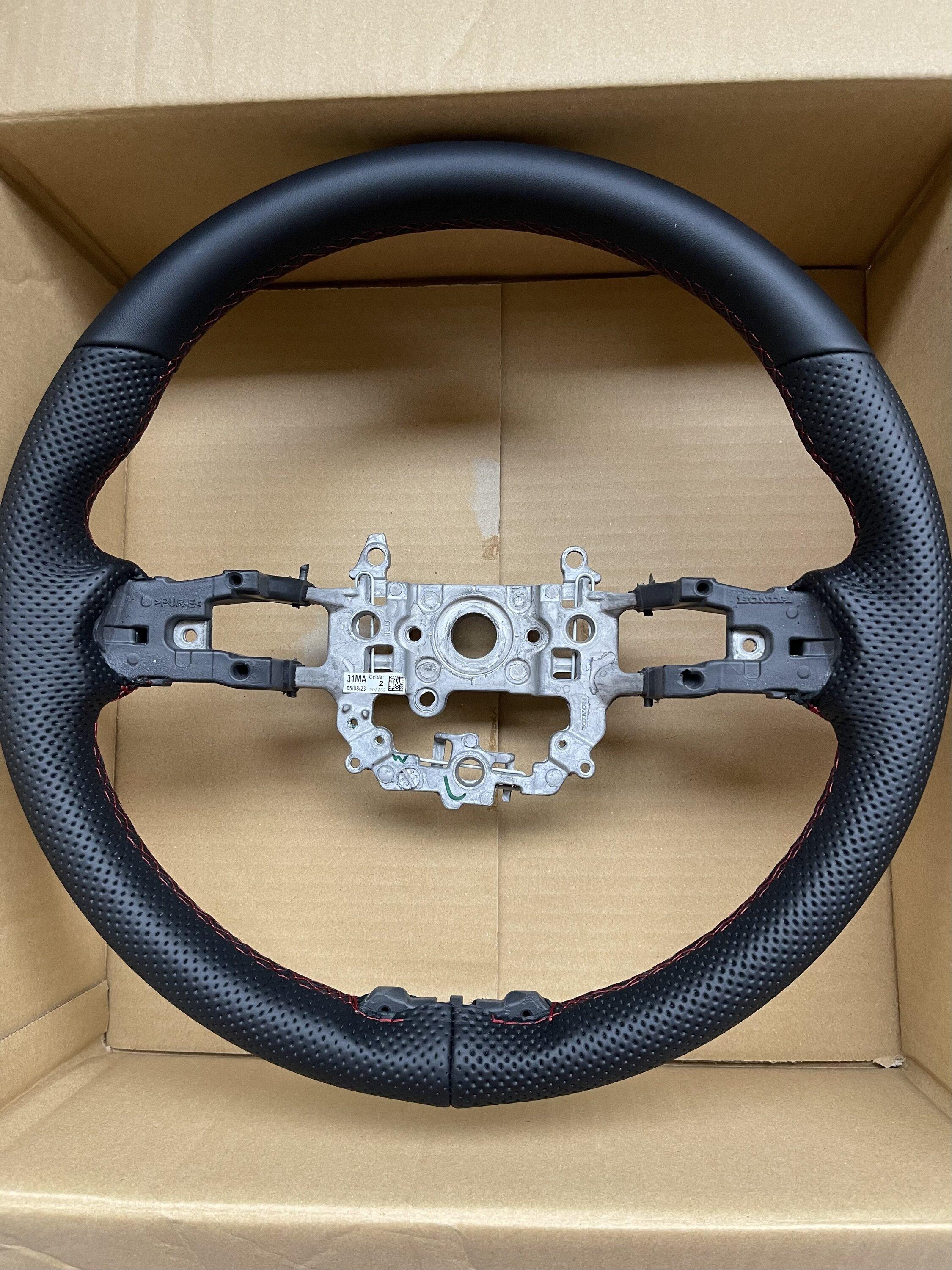 Acura Integra FS: Oem Steering Wheel ( Red Stitching ) IMG_2943