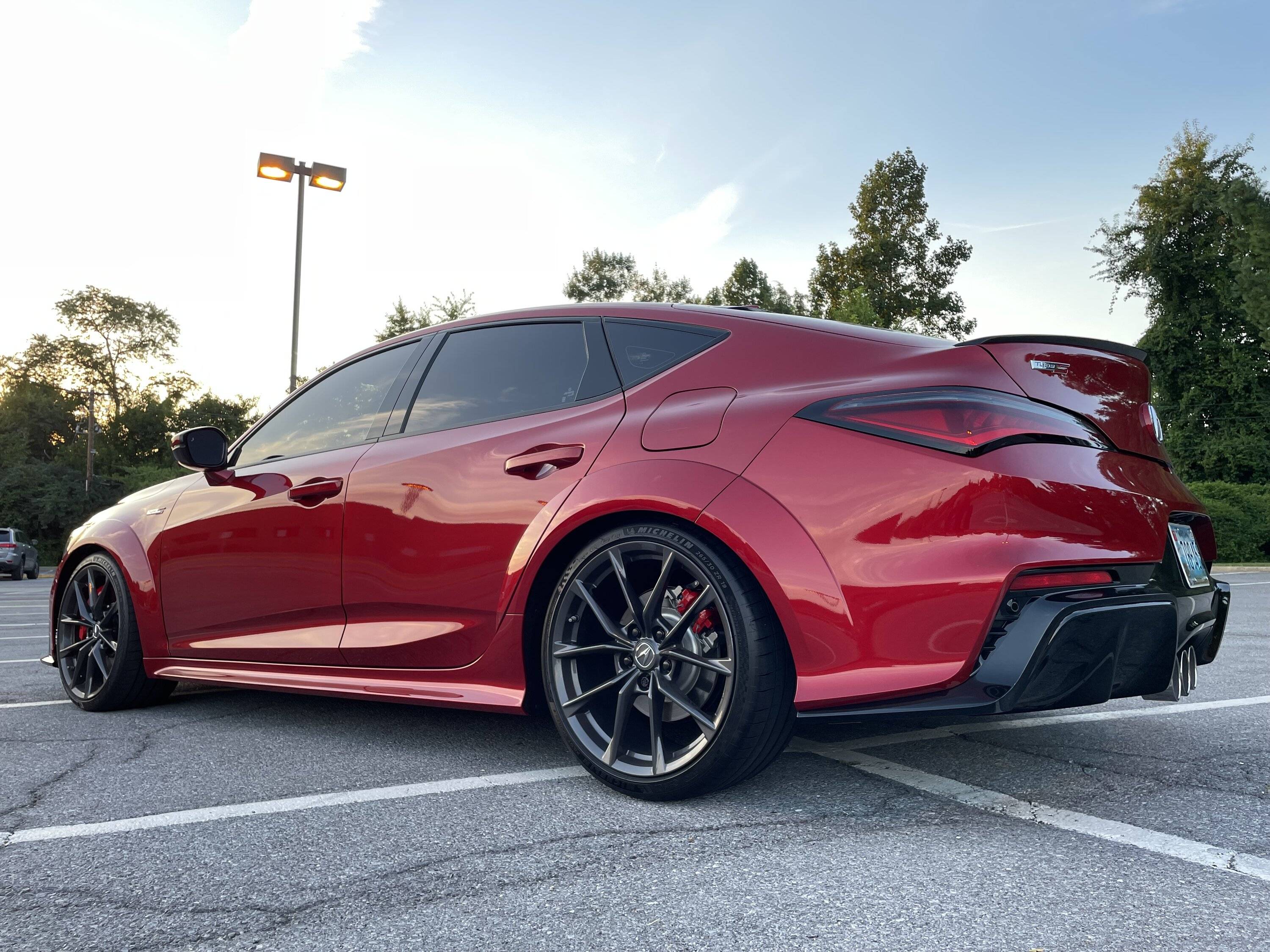 2024 INTEGRA TYPES / 1k miles / Performance Red over Black