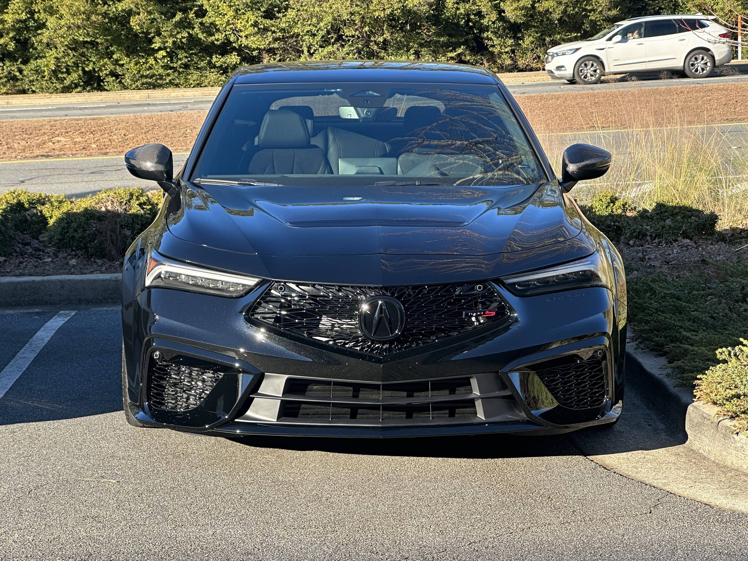 Acura Integra Black After Market Intercooler IMG_4638