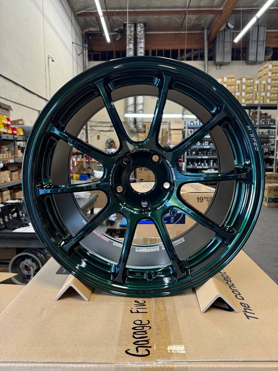 Exclusive Batch: Volk Racing ZE40 M-Spec 18x10.0 +40 (Face 3) (God Spec ...