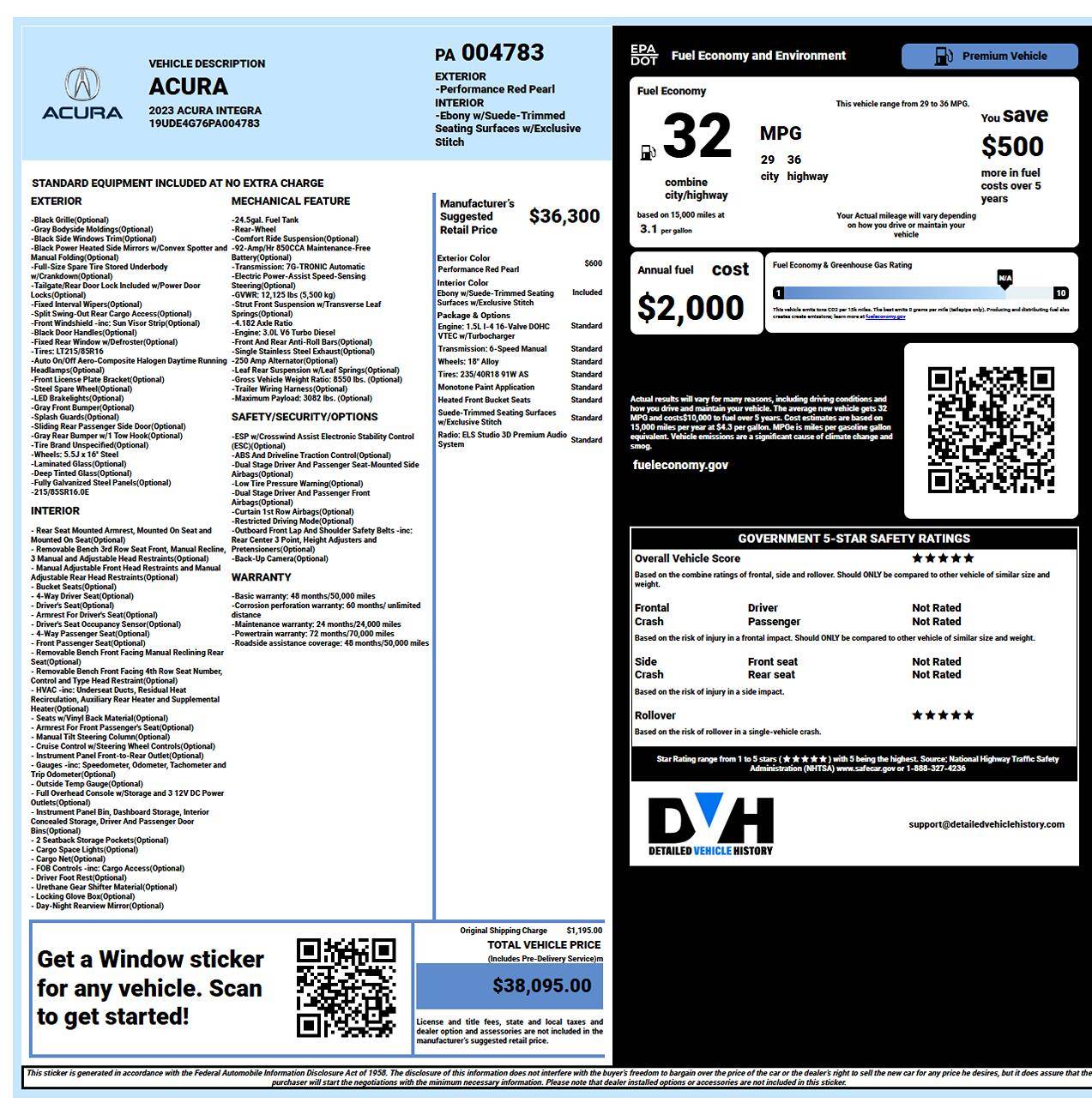 Acura Integra How can I get the original window sticker for a used 2023 Acura Integra? screencapture-detailedvehiclehistory-sticker-vin-19UDE4G76PA004783-A995A995-4E4E-E8BD-6B10-F4D