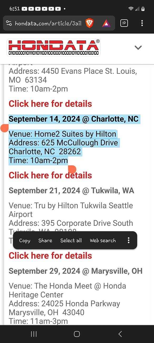 Acura Integra Apex Blue ITS in Charlotte Screenshot_20240831_065129_Brave