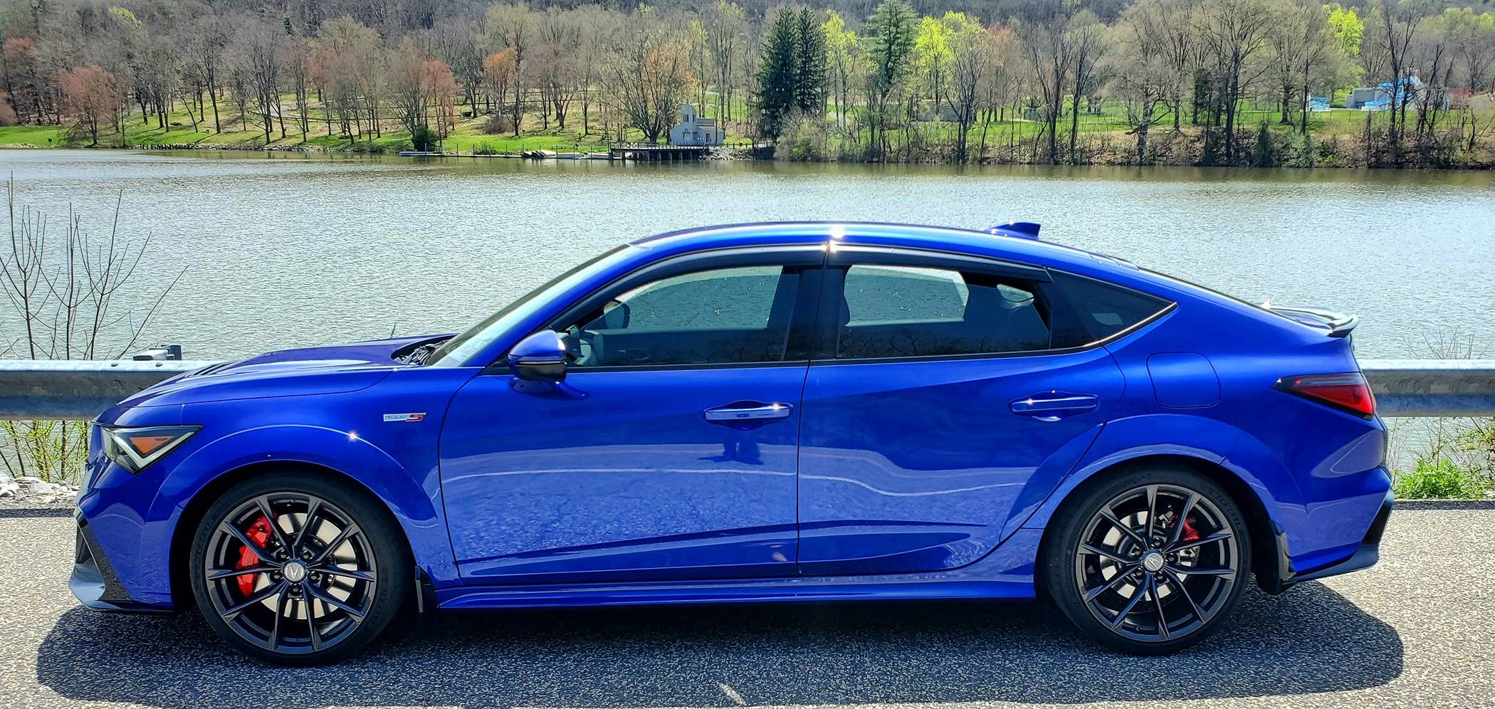 Acura Integra Apex Blue Appreciation Thread Teggie side lakeside