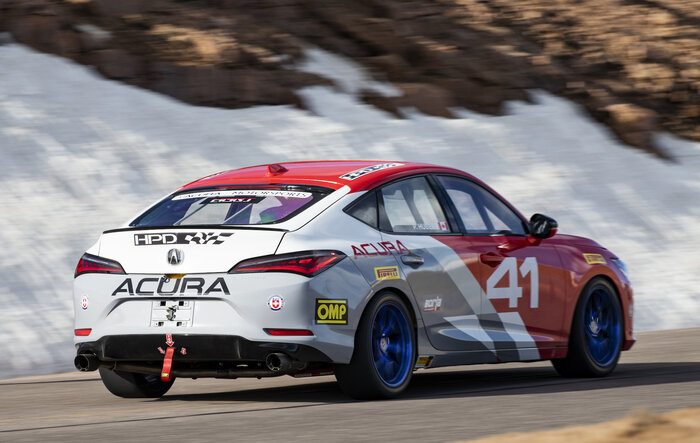 2023 Integra Makes Motorsports Debut at 100th Running of Pikes Peak International Hill Climb