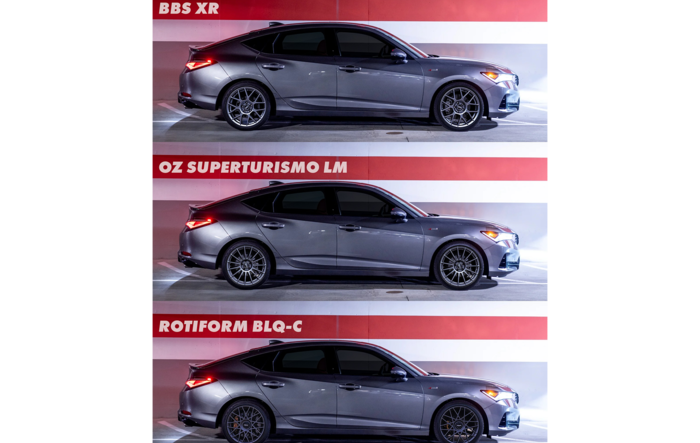 Aftermarket Wheels (BBS, OZ, Rotiform) Previews on 2023 Integra