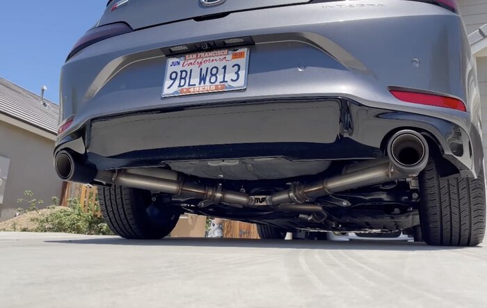 Magnaflow exhaust installed (w/ sound clip video)