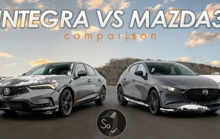 2023 Integra vs Mazda 3 Turbo review by Savagegeese