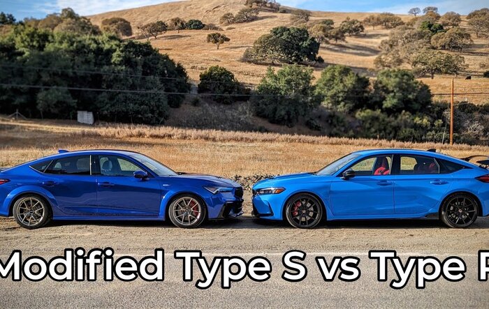 Integra Type S on Ohlins vs FL5 CTR