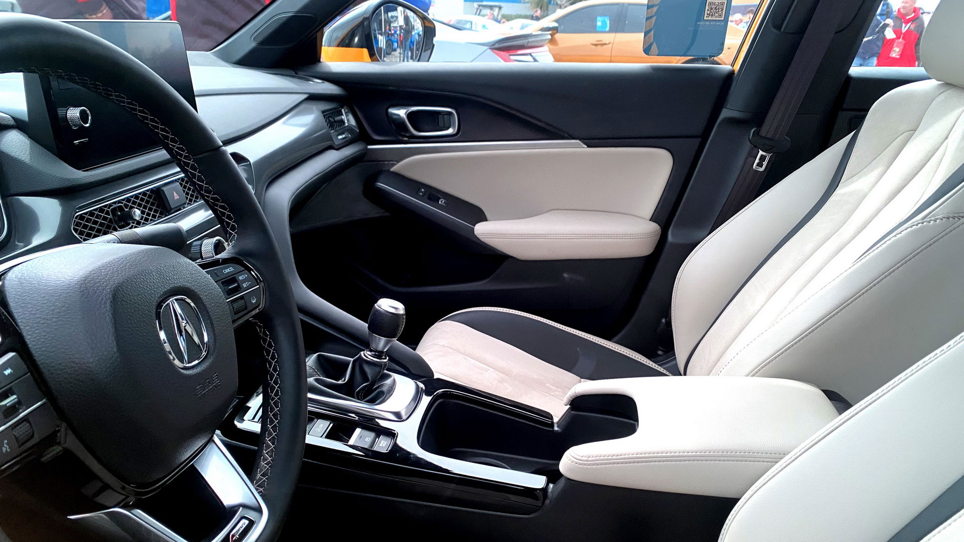 Even better looks 2023 Integra Prototype interior IntegraForums